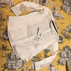 EQUINE COUTURE 🐎 Kelsey Long Sleeved Show Shirt, Hunter Jumper, horses girls